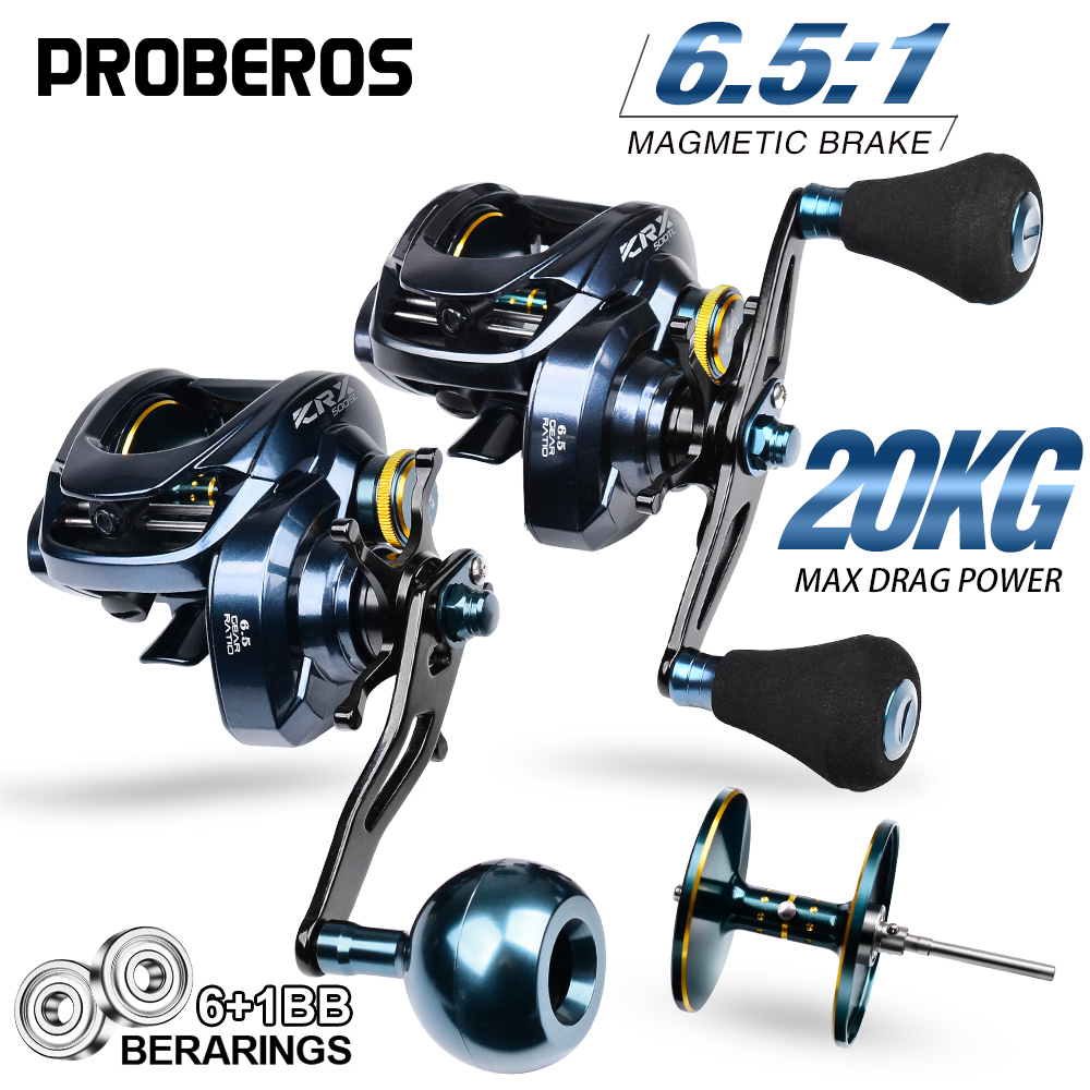 Spincast Reel - PROBEROS Moulinet de pêche à lancer