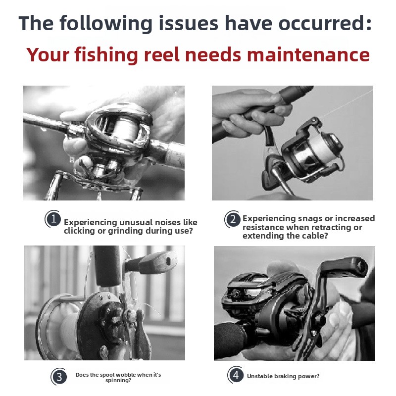 Jeu de clés d'entretien pour m - Reel Repair Kit avis et prix