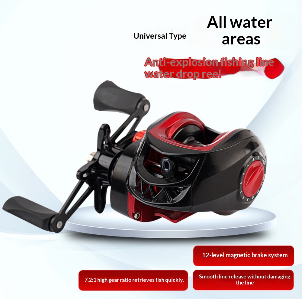 Moulinet de pêche baitcast BR2 - Spincast Reel avis et prix